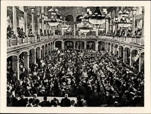 Sammelbild Geschichte der deutschen Arbeiterbewegung Teil II Bild 56, Stuttgarter Kongress 1907