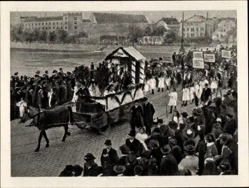 Sammelbild Geschichte der deutschen Arbeiterbewegung Teil II Bild 66, Friedensdemonstration 1912