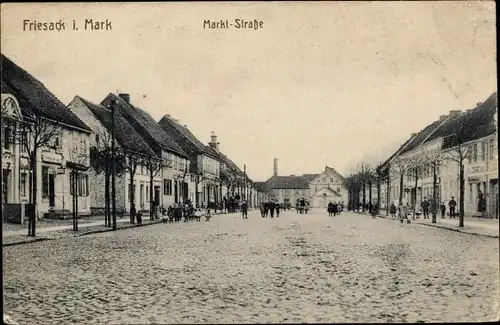 Ak Friesack in der Mark, Marktstraße