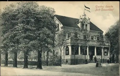 Ak Bad Sassendorf in Westfalen, Gasthof Rasche