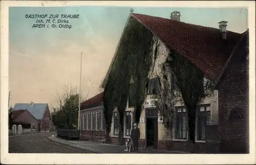 Ak Apen in Oldenburg Ammerland, Gasthof zur Traube