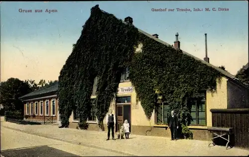 Ak Apen in Oldenburg Ammerland, Gasthof zur Traube