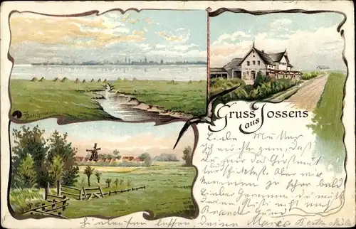 Litho Nordseebad Tossens Butjadingen, Teilansichten