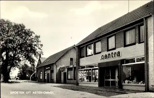 Ak Asten Ommel Nordbrabant, Geschäft centra