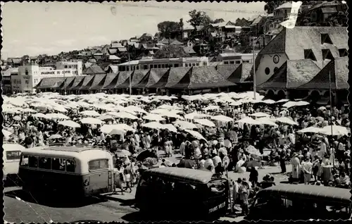 Ak Antananarivo Tananarive Madagaskar, Zoma, Markt, Busse