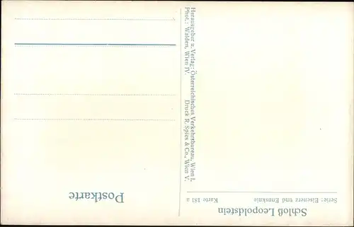 Ak Eisenerz Steiermark, Schloss Leopoldstein