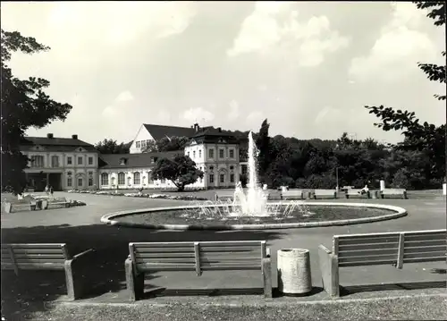 Foto Ak Gera in Thüringen, Im Park OdF