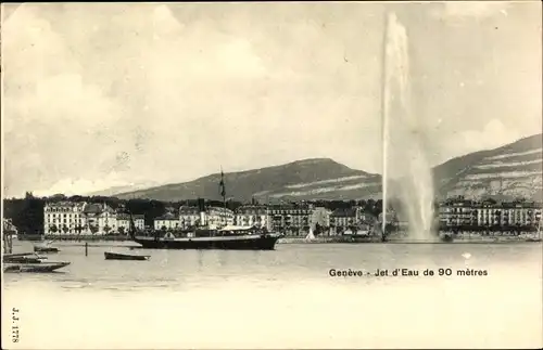 Ak Genf Genf Schweiz, Jet d&#39;Eau