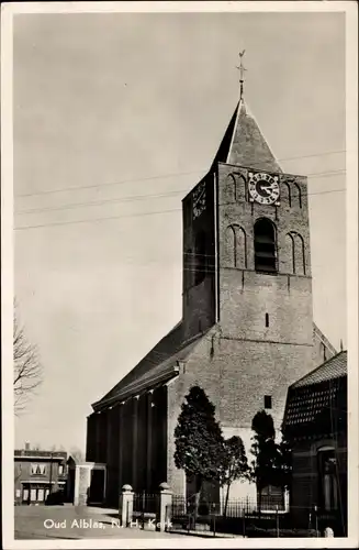 Ak Oud Alblas Südholland, Kirche