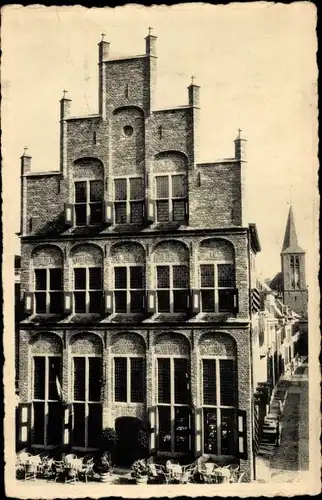 Ak Doesburg Gelderland Niederlande, Restaurant De Waag