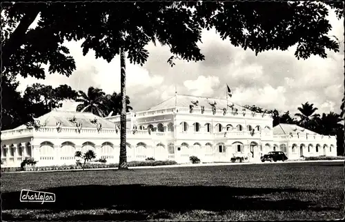 Ak Brazzaville Franz. Kongo, Regierungspalast