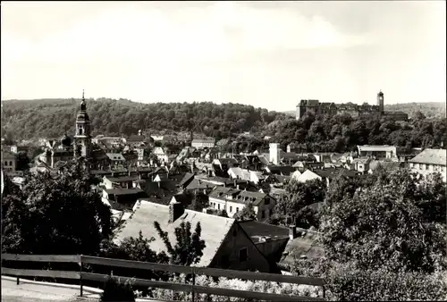 Ak Greiz im Vogtland, Blick auf die Stadt, Kirchtürme