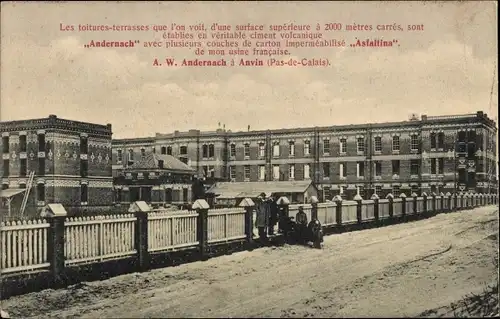 Ak Anvin Pas de Calais, AW Andernach, Hersteller von Abdichtungsprodukten, Asfaltina