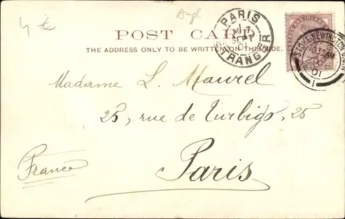 Ak London City England, Charing Cross and Strand