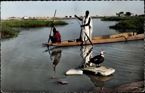 Ak Afrika in Farben, Lagune