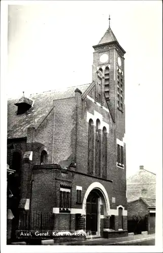 Ak Axel Zeeland Niederlande, Kirche