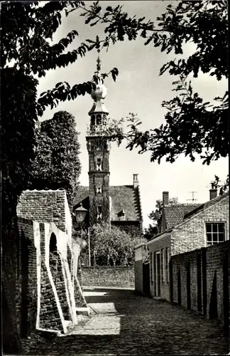 Ak Veere Zeeland Niederlande, Turm