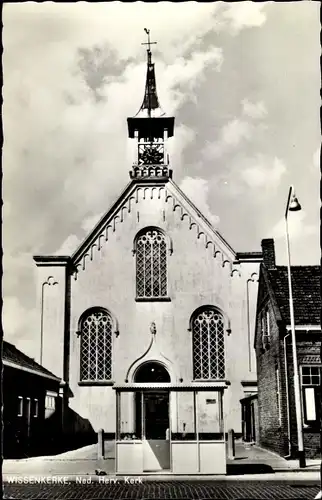 Ak Wissenkerke Zeeland, N. H. Kirche