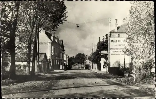 Ak Mailly le Camp Aube, Camp de Mailly, Eingang