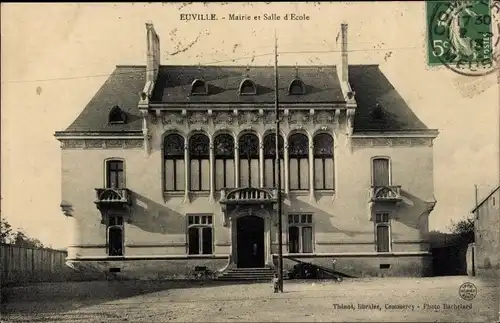 Ak Euville-Meuse, Rathaus und Schulzimmer