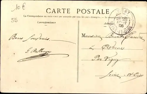 Ak Etain Maas, Brücke über die Ornes