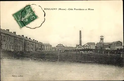 Ak Bouligny-Meuse, Städte der Vorsehung und der Minen