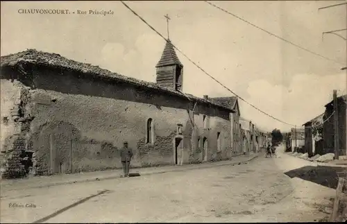 Ak Chauvoncourt Maas, Hauptstraße