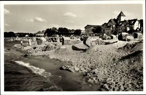 Ak Ostseebad Niendorf Timmendorfer Strand, Strand, Sandburgen