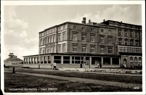 Ak Norderney in Ostfriesland, Haus Daheim