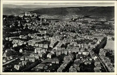 Ak Marburg an der Lahn,  Fliegeraufnahme, mit Südviertel