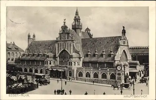 Ak Essen im Ruhrgebiet, Hauptbahnhof