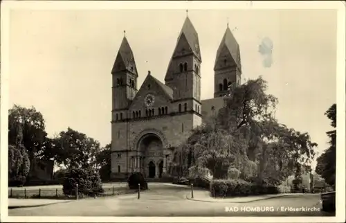 Ak Bad Homburg vor der Höhe Hessen, Erlöserkirche