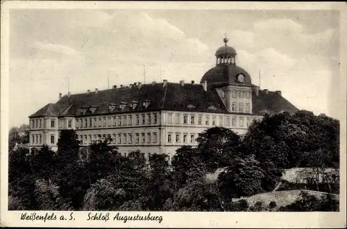 Ak Weißenfels im Burgenlandkreis, Schloss Augustusburg