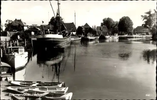 Ak Bremervörde in Niedersachsen, Hafen