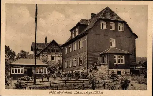 Ak Braunlage Harz, Mittelelbehaus, Kinder