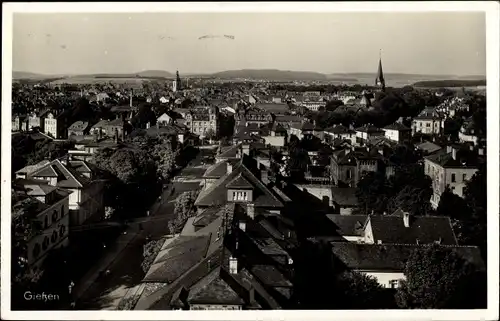 Ak Gießen an der Lahn Hessen, Blick über die Stadt