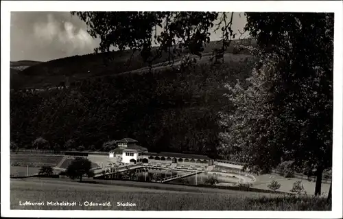 Ak Michelstadt im Odenwald, Stadion