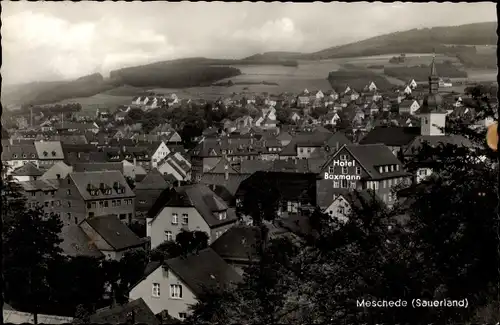 Ak Meschede im Sauerland, Ortsansicht