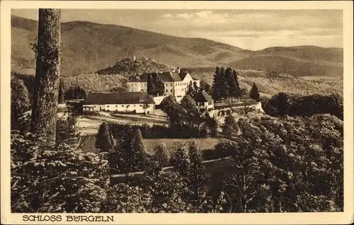 Ak Obereggenen Schliengen im Schwarzwald, Schloss Bürgeln