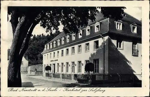 Ak Bad Neustadt an der Saale Unterfranken, Kurhotel zur Salzburg