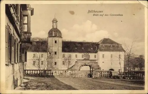 Ak Münnerstadt in Unterfranken, Kloster Bildhausen, Conventbau