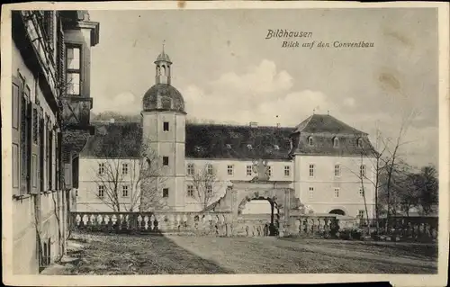 Ak Münnerstadt in Unterfranken, Kloster Bildhausen, Conventbau