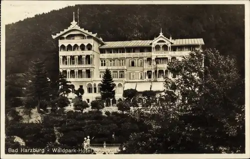 Ak Bad Harzburg am Harz, Waldpark-Hotel Südekuhl