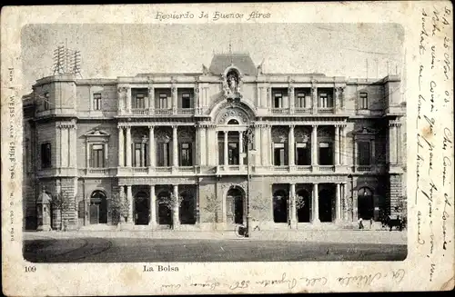 Ak Buenos Aires Argentinien, La Bolsa