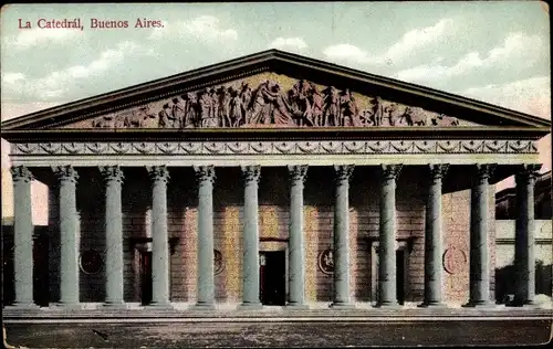 Ak Buenos Aires Argentinien, Catedral