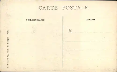 Ak Perthes les Hurlus Marne, Der Große Krieg, Aspekt einer Ecke des Dorfes an der Straßenkreuzung