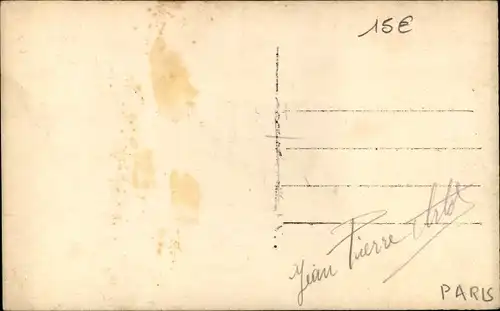 Ak Paris IX., Gothas-Überfall, 8. März 1918, rue Laffitte