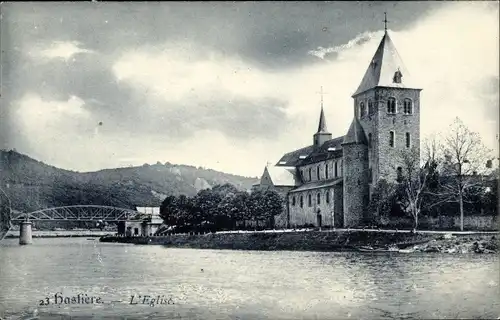 Ak Hastière Wallonien Namur, L'Eglise