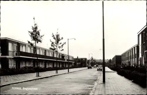 Ak Pernis Rotterdam Südholland Niederlande, Sagiusstraat