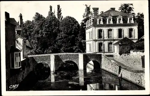 Ak Craon-Mayenne, Alte Brücke